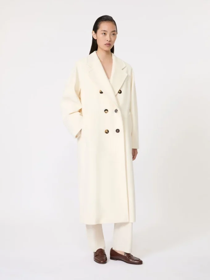 101801 Icon Coat, branco