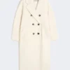 101801 Icon Coat, branco