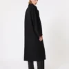 101801 Icon Coat, preto
