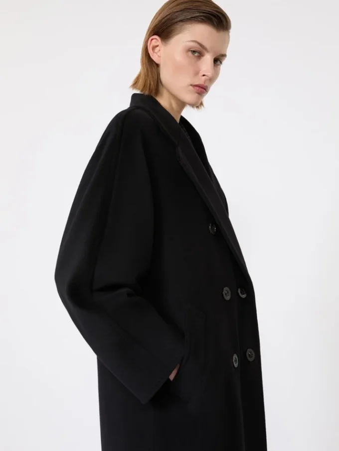 101801 Icon Coat, preto