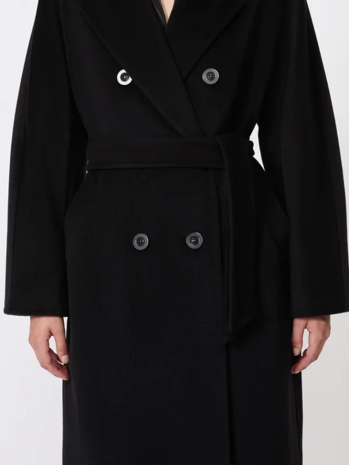 101801 Icon Coat, preto