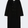 101801 Icon Coat, preto