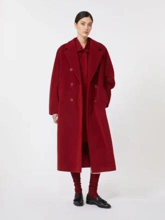 101801 Icon Coat, vermelho escuro