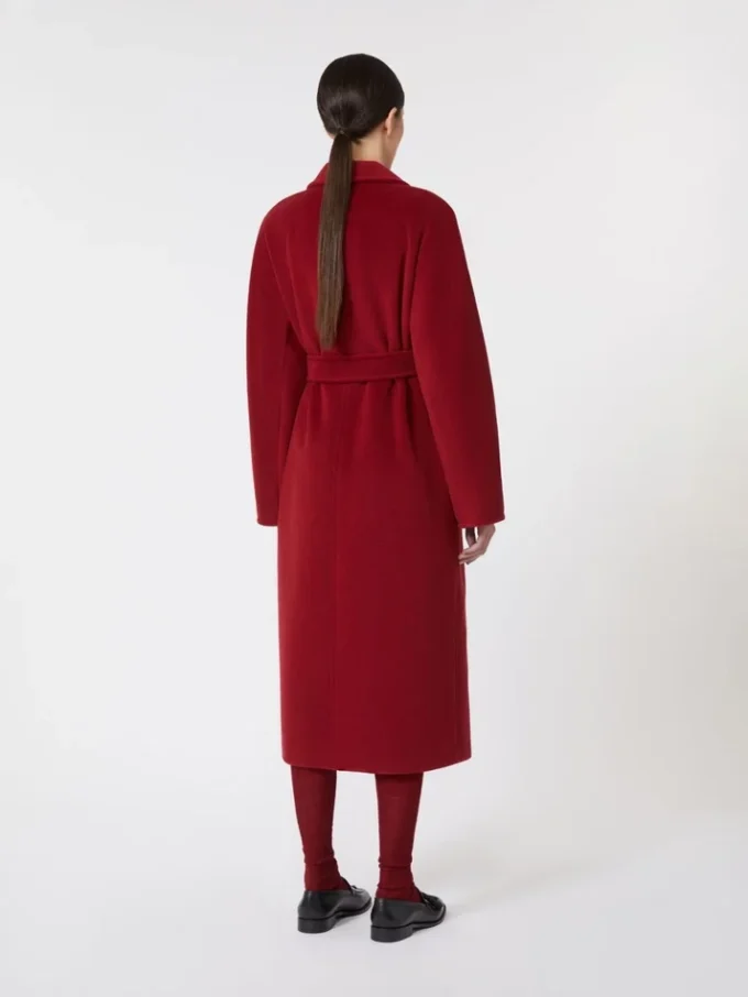 101801 Icon Coat, vermelho escuro