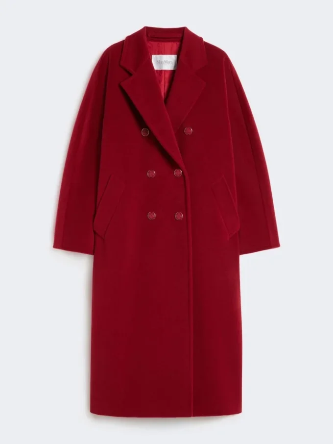 101801 Icon Coat, vermelho escuro