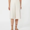 Bermudas de linho, bege Bermudas de linho, bege