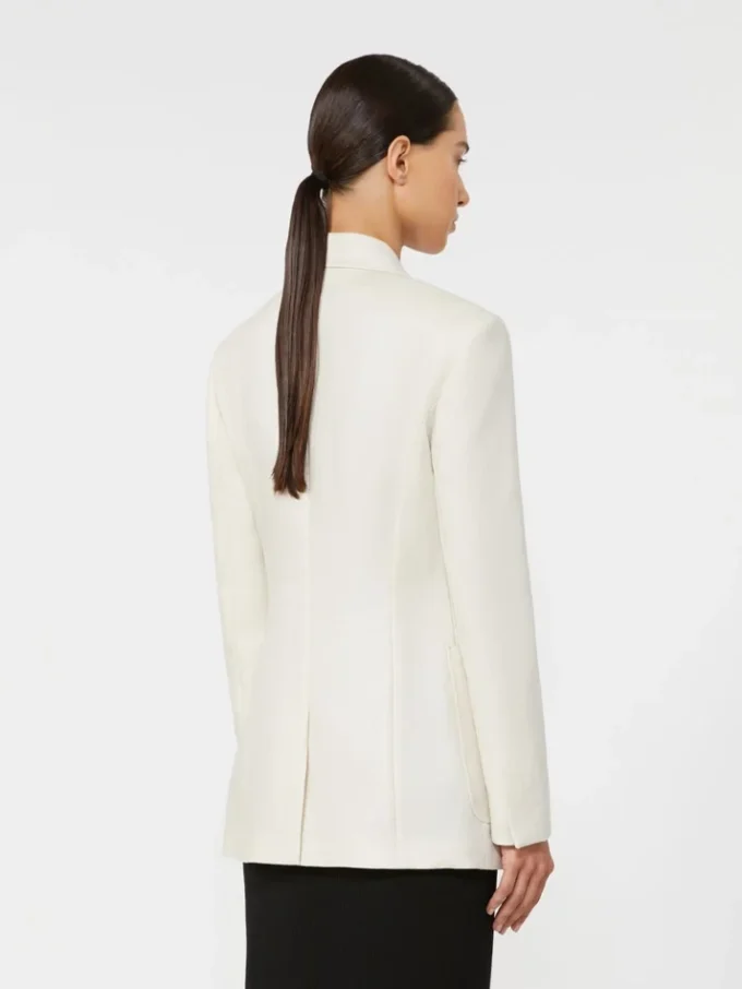 Blazer de linho puro, bege