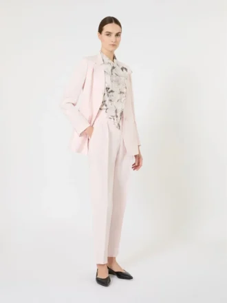 Blazer em cady, rosa Blazer em cady, rosa
