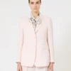 Blazer em cady, rosa Blazer em cady, rosa