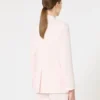Blazer em cady, rosa Blazer em cady, rosa