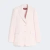 Blazer em cady, rosa Blazer em cady, rosa