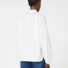 Blusa de algodão, marfim Blusa de algodão, marfim