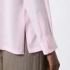 Blusa em charmeuse de seda, rosa Blusa em charmeuse de seda, rosa