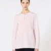 Blusa em crepe de seda, rosa Blusa em crepe de seda, rosa