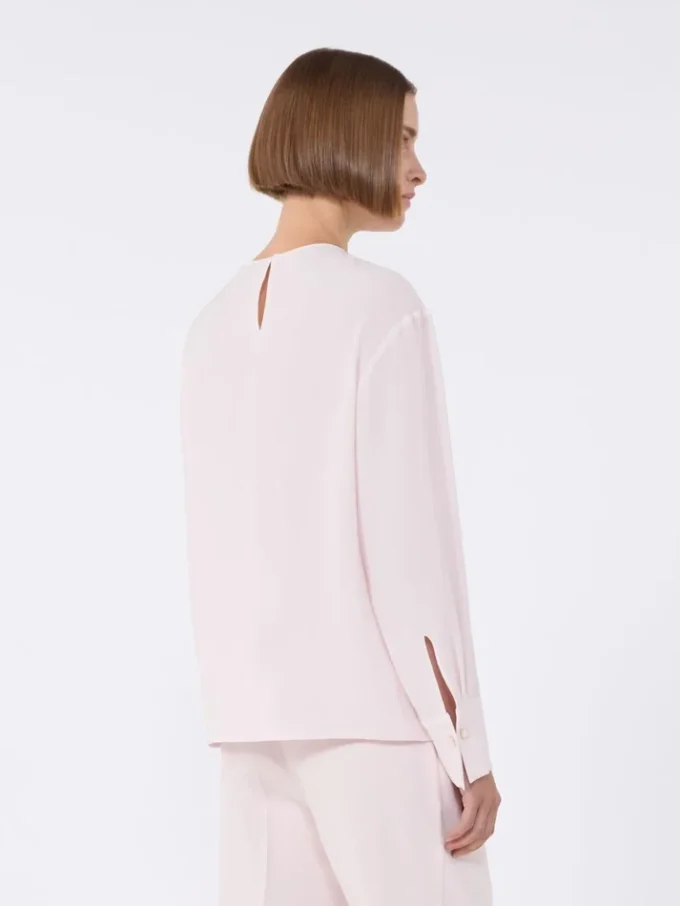 Blusa leve em cady, rosa