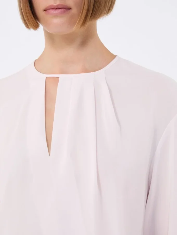 Blusa leve em cady, rosa