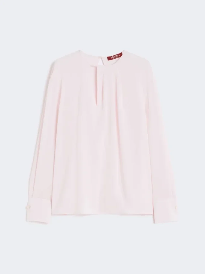 Blusa leve em cady, rosa