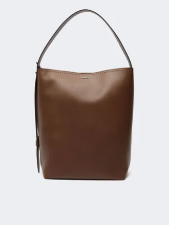 – bolsa de couro Archetipo média, castanha