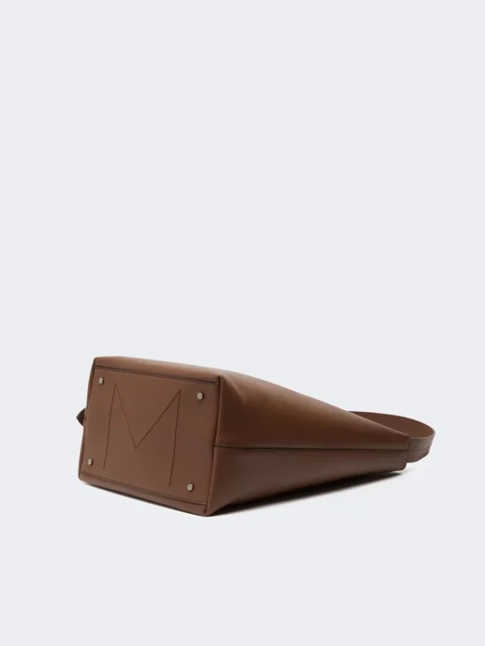– bolsa de couro Archetipo média, castanha – bolsa de couro Archetipo média, castanha