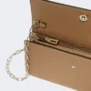 Bolsa de telemóvel em pele, cor lama Bolsa de telemóvel em pele, cor lama
