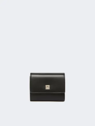 Bolsa em pele, preta