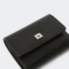 Bolsa em pele, preta Bolsa em pele, preta