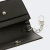 Bolsa em pele, preta Bolsa em pele, preta