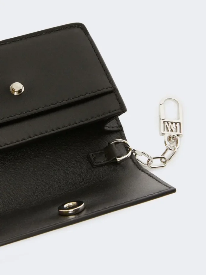 Bolsa em pele, preta Bolsa em pele, preta
