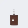 Bolsa para auscultadores em pele, cor cacau