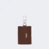Bolsa para auscultadores em pele, cor cacau