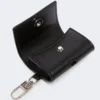 Bolsa para auscultadores em pele, preta Bolsa para auscultadores em pele, preta