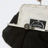Bolsa Pasticcino pequena em camurça, preta Bolsa Pasticcino pequena em camurça, preta