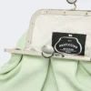 Bolsa Pasticcino pequena em pele de carneiro, verde pastel Bolsa Pasticcino pequena em pele de carneiro, verde pastel