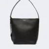 Bolsa pequena de couro Archetipo, preta Bolsa pequena de couro Archetipo, preta
