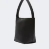 Bolsa pequena de couro Archetipo, preta Bolsa pequena de couro Archetipo, preta