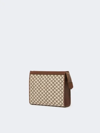 Bolsa pequena em jacquard de algodão, preta Bolsa pequena em jacquard de algodão, preta