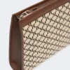 Bolsa pequena em jacquard de algodão, preta Bolsa pequena em jacquard de algodão, preta