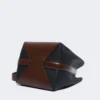 Bolsa tipo balde média, castanho avelã Bolsa tipo balde média, castanho avelã