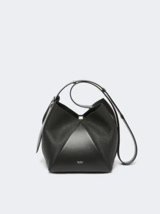 Bolsa tipo balde pequena, preta