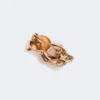 Broche em metal com strass, rosa antigo Broche em metal com strass, rosa antigo
