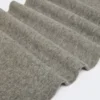 Cachecol de lã com bordado, cinzento médio Cachecol de lã com bordado, cinzento médio