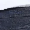 Calças de algodão com efeito denim, azul-escuro Calças de algodão com efeito denim, azul-escuro