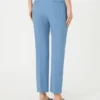 Calças de lona de viscose Double Face, azul claro Calças de lona de viscose Double Face, azul claro