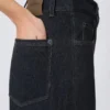 Calças em jersey com efeito denim, azul ultramar Calças em jersey com efeito denim, azul ultramar