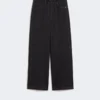 Calças em jersey com efeito denim, azul ultramar Calças em jersey com efeito denim, azul ultramar