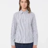 Camisa clássica de algodão, azul-marinho Camisa clássica de algodão, azul-marinho