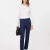 Camisa clássica de algodão, branco óptico Camisa clássica de algodão, branco óptico