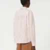 Camisa de algodão oversized, rosa Camisa de algodão oversized, rosa