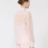 Camisa em organza de seda, rosa Camisa em organza de seda, rosa