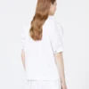 Camisa em popeline de algodão, branco óptico Camisa em popeline de algodão, branco óptico